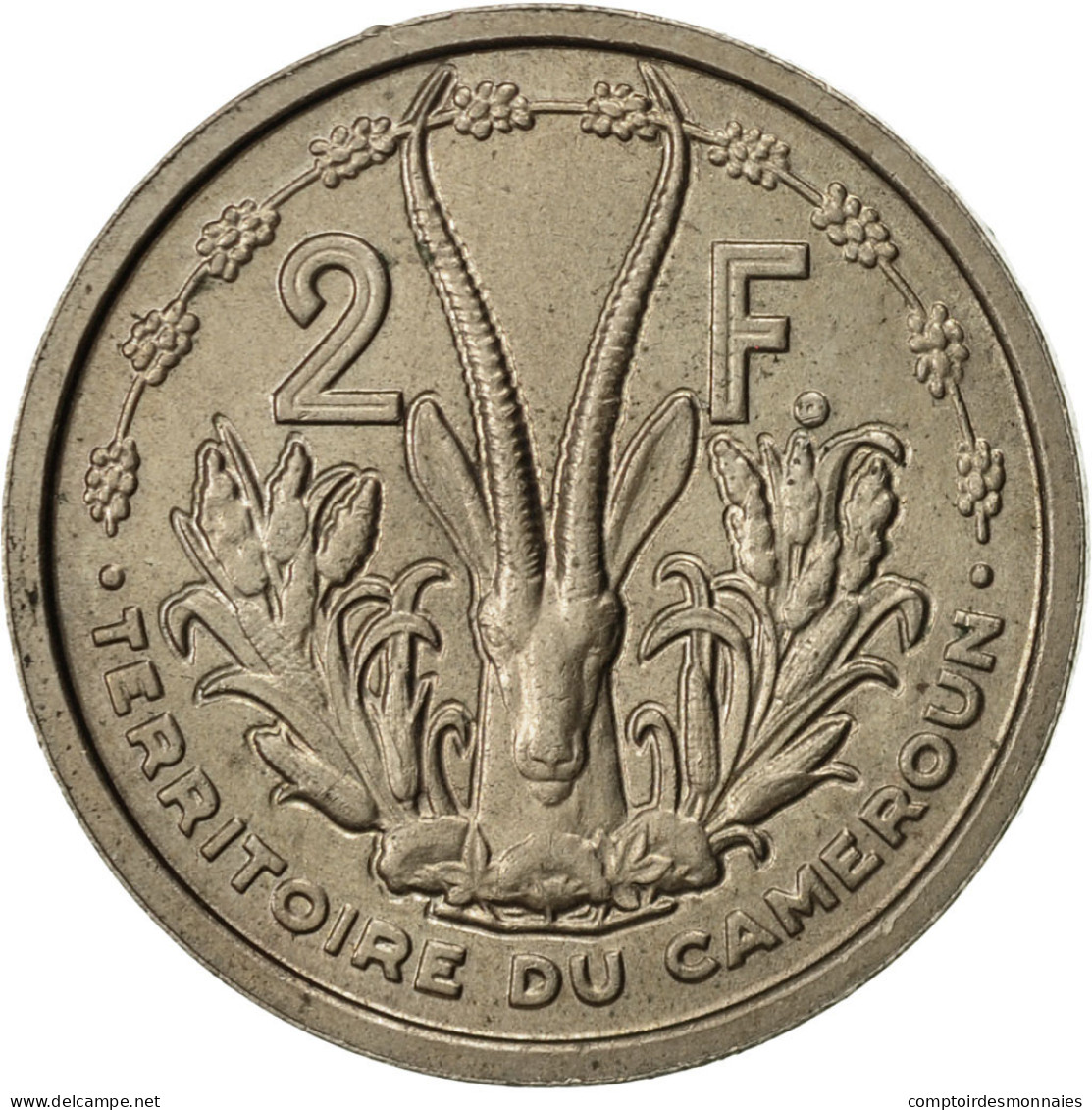 Monnaie, Cameroun, 2 Francs, 1948, Paris, SUP, Copper-nickel, KM:E6 - Cameroon