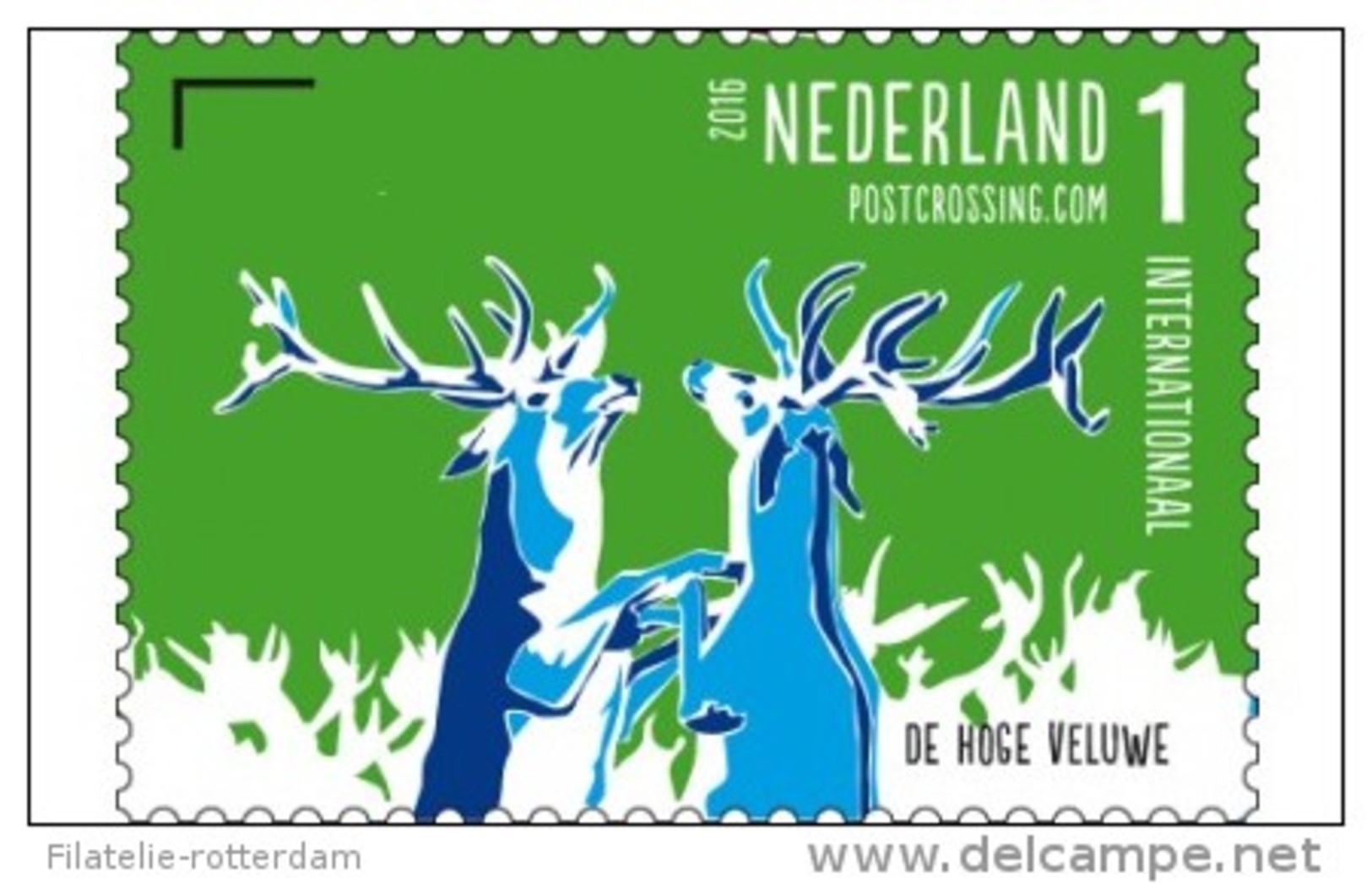 Nederland / The Netherlands - Postfris / MNH - Postcrossing Hoge Veluwe 2016 NEW! - Unused Stamps