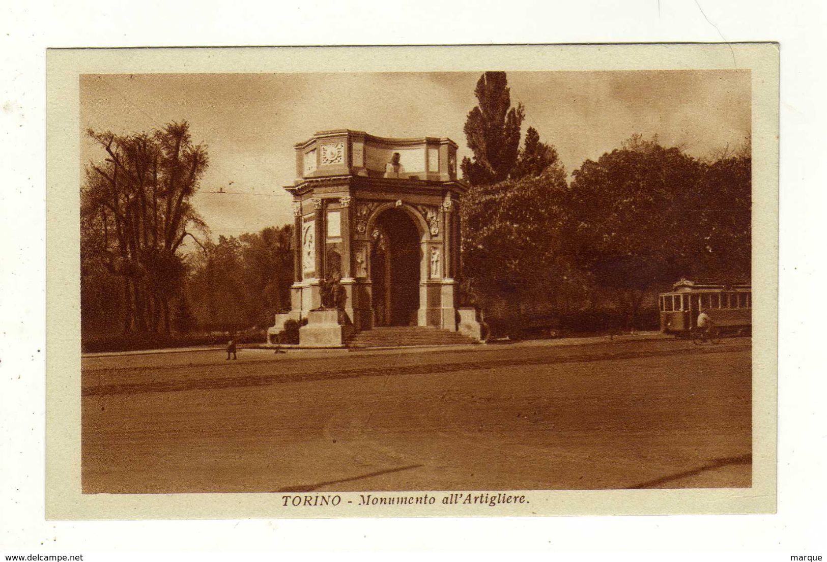 Cpa TORINO Monumento All' Artigliere - Autres Monuments, édifices