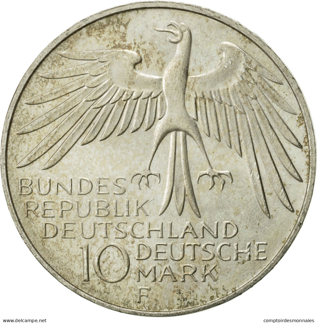 Monnaie, République Fédérale Allemande, 10 Mark, 1972, Stuttgart, SUP - Sonstige & Ohne Zuordnung