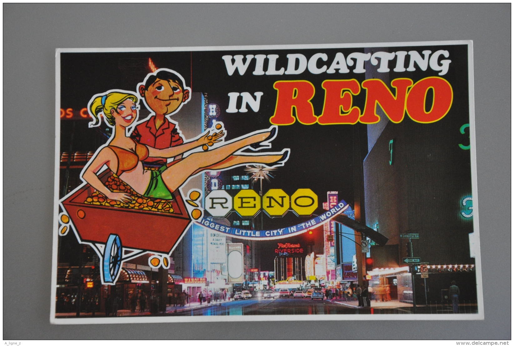 REF 304  : CPSM U.S.A. RENO Wilcatting In... - Reno