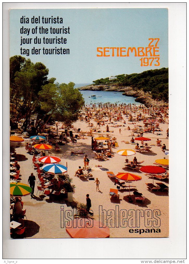 REF 290  : CPSM Espagne Spain Islas Baléares 1973 - Autres & Non Classés