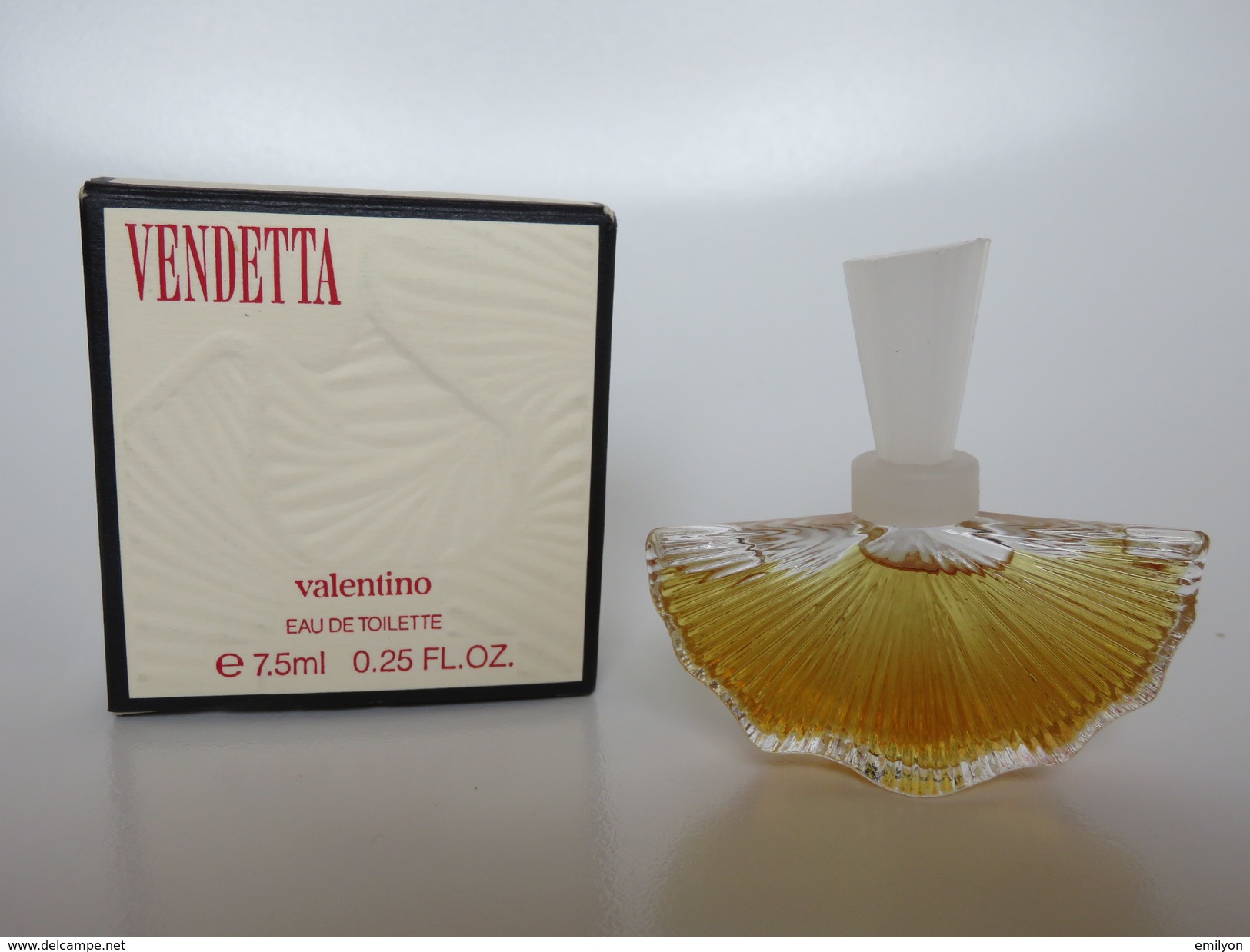 Vendetta - Valentino - Eau De Toilette - 7.5 ML - Miniatures Femmes (avec Boite)