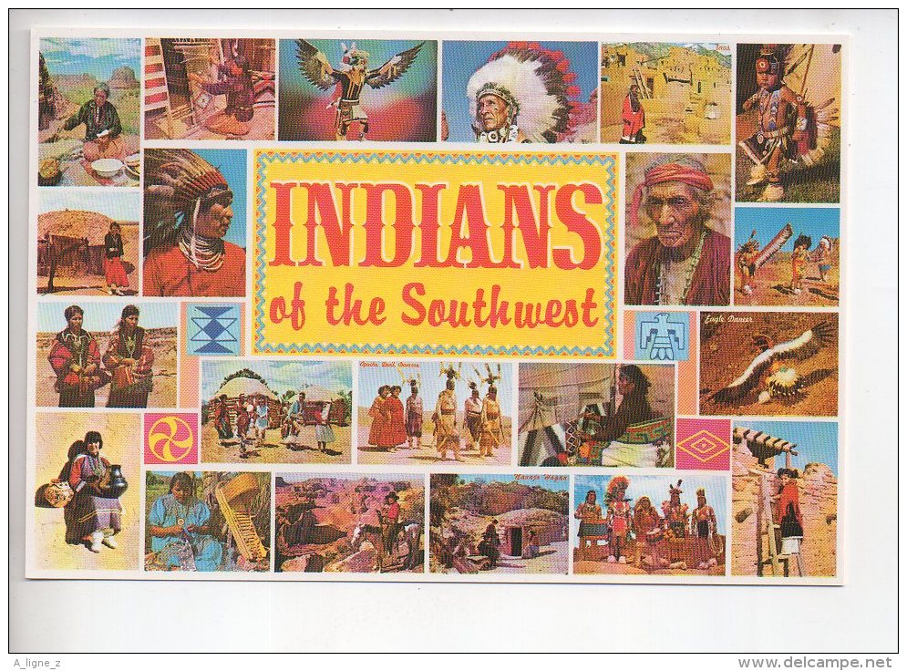 REF 292  : CPM U.S.A. Indians Indien Of The Southwest - Autres & Non Classés