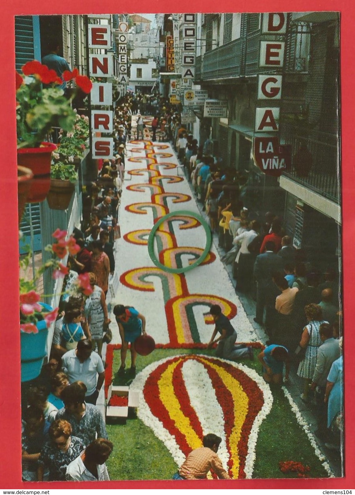 Sitges, Corpus Christi, Alfombras De Flores, Blumenteppich - Otros & Sin Clasificación