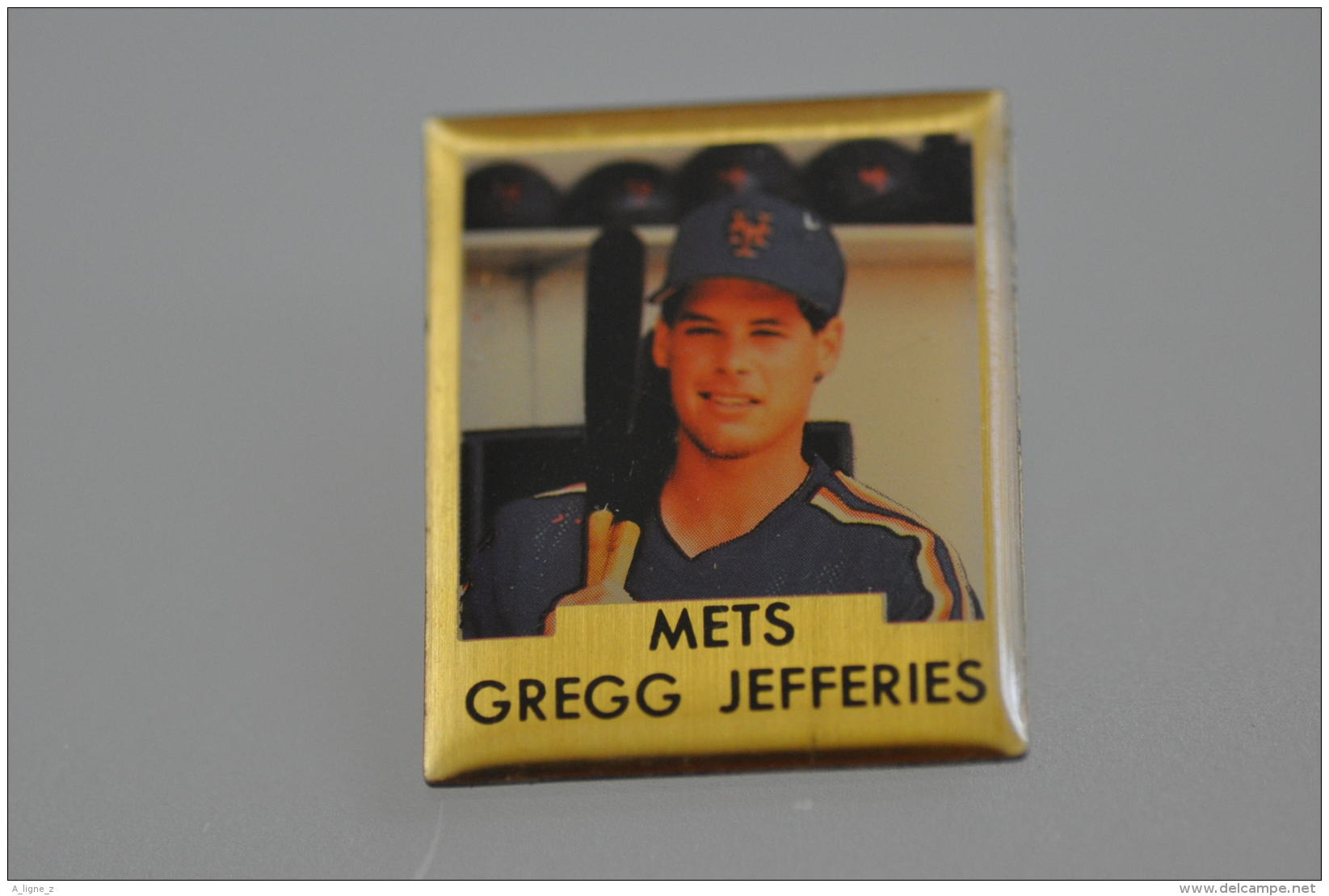 REF M4  : Pin's Pin  : Theme Sport Baseball METS GREGG JEFFERIES - Baseball