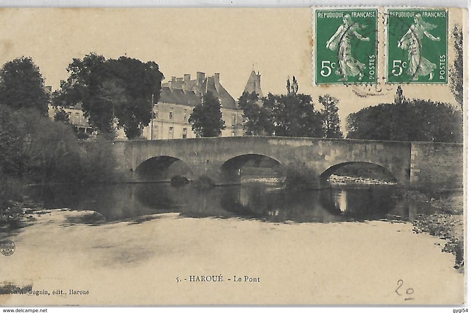 Haroué Le Pont  CPA 1908 - Autres & Non Classés