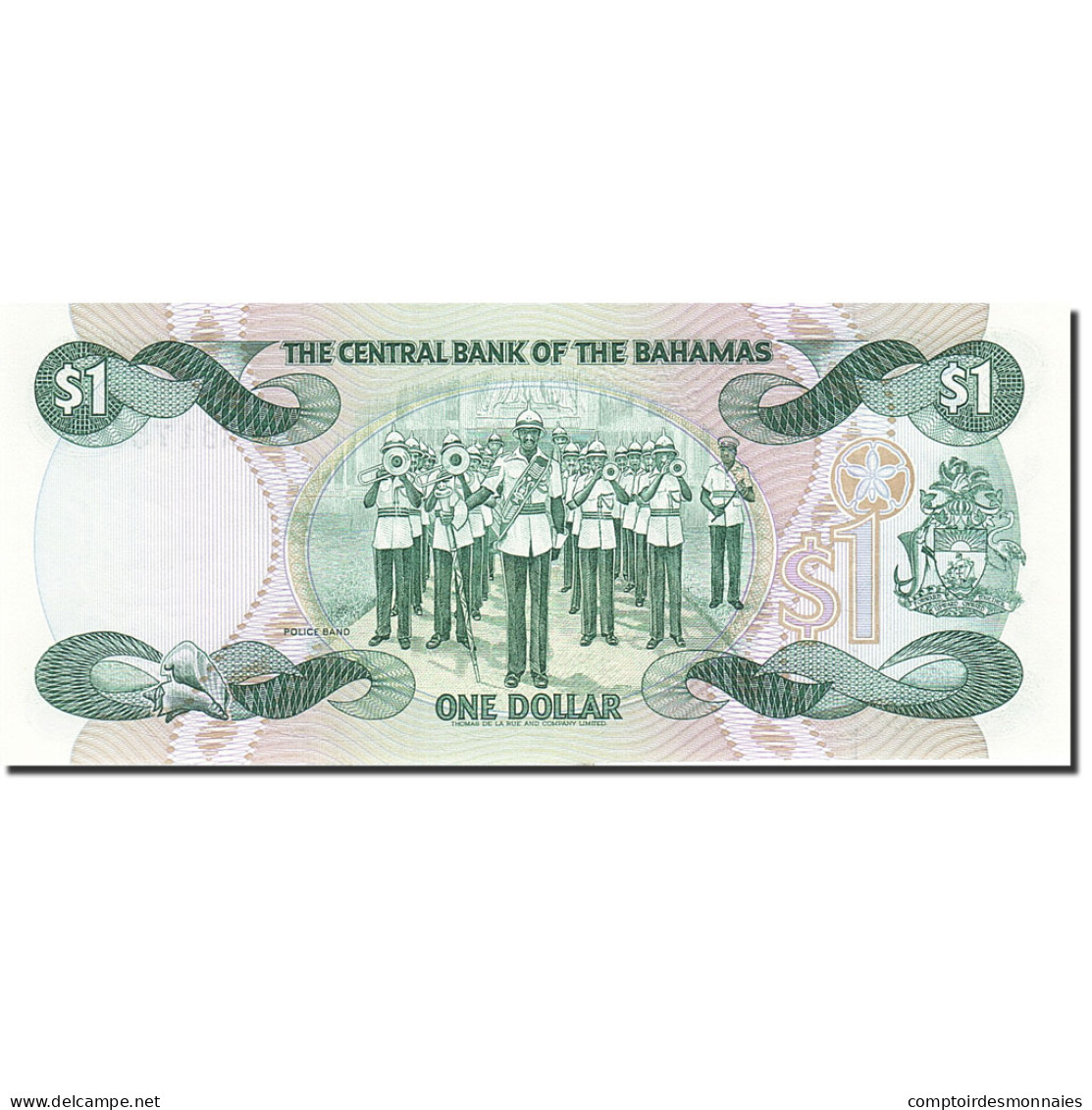 Billet, Bahamas, 1 Dollar, 1984, 1984, KM:43b, NEUF - Bahamas