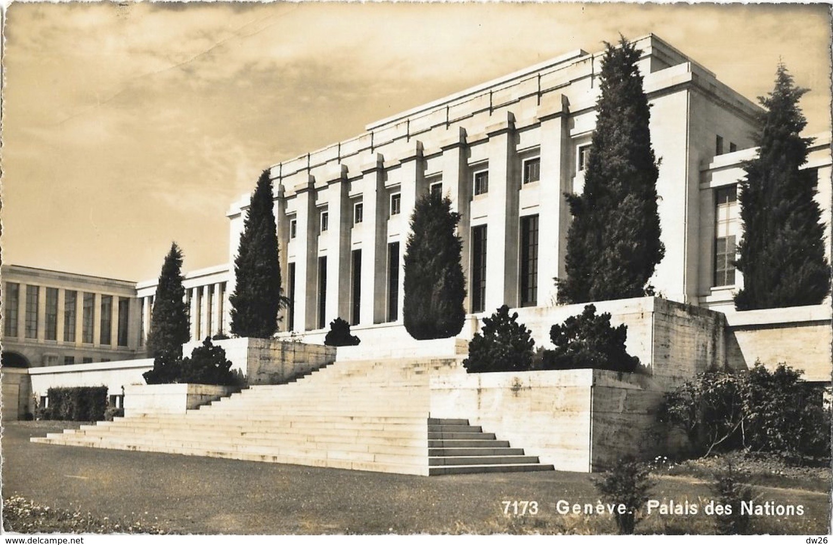 Genève - Palais Des Nations 1949 - Edition Jaeger - Carte N° 7173 - Genève