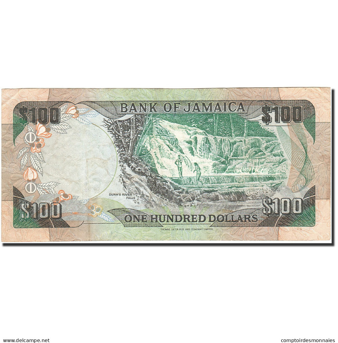 Billet, Jamaica, 100 Dollars, 1994, 1994-03-01, KM:76a, TTB - Jamaique