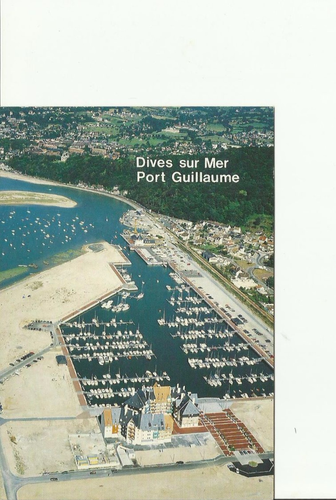 CPM DIVES SUR MER VUE AERIENNE DE PORT GUILLAUME  1402/14 - Dives