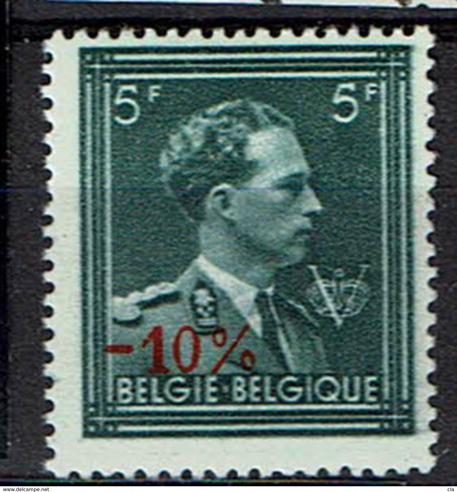 724 Tc  **  Tête D'ivoire  9 - 1946 -10 %