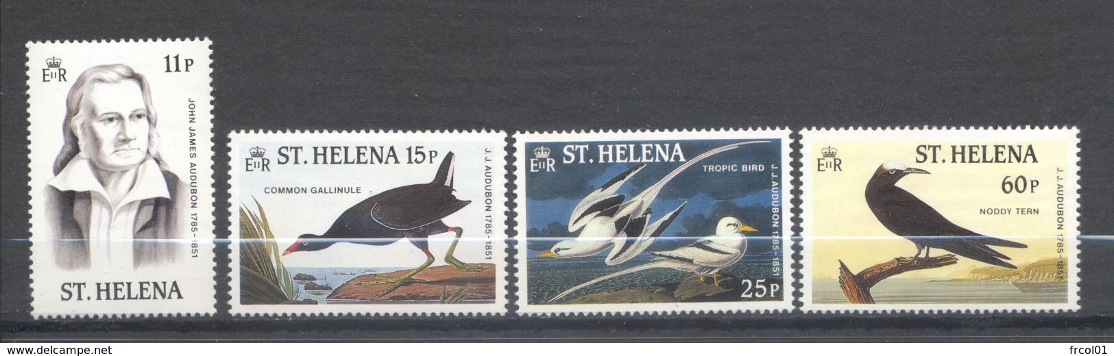Sainte-Hélène, Yvert 425/428, Scott 438/441, MNH - Saint Helena Island