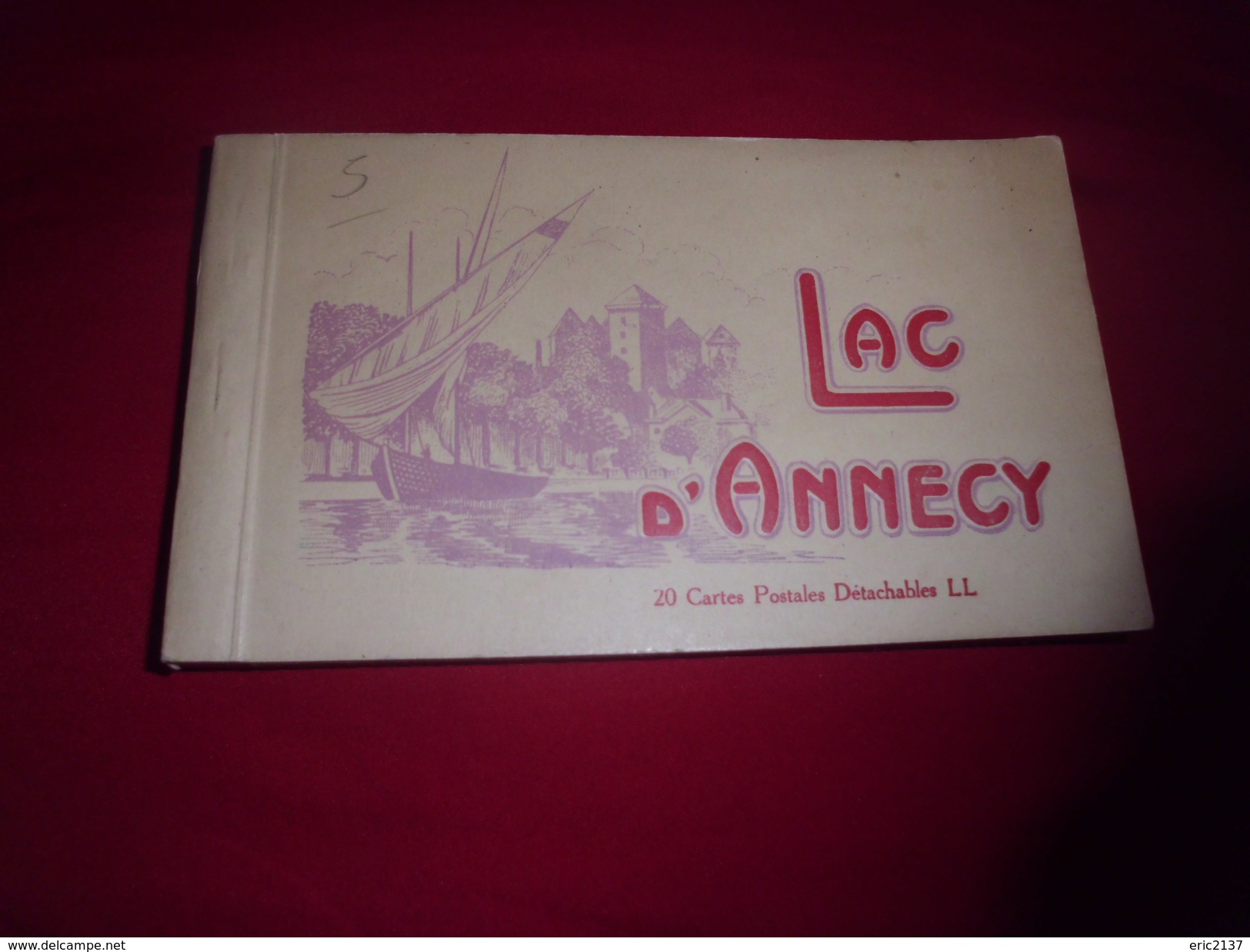 CARNET COMPLET DE 20 CARTES DU LAC D'ANNECY... - 5 - 99 Postcards