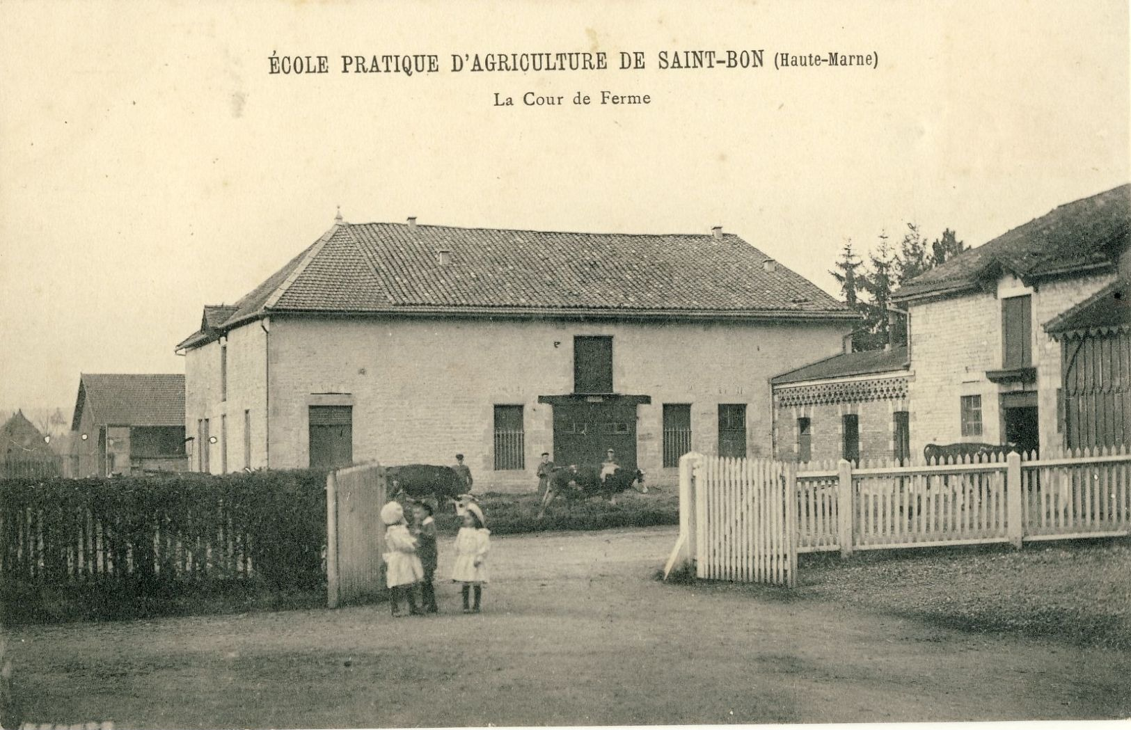 ECOLE PRATIQUE D'AGRICULTURE DE SAINT-BON (Haute-Marne) - Autres & Non Classés