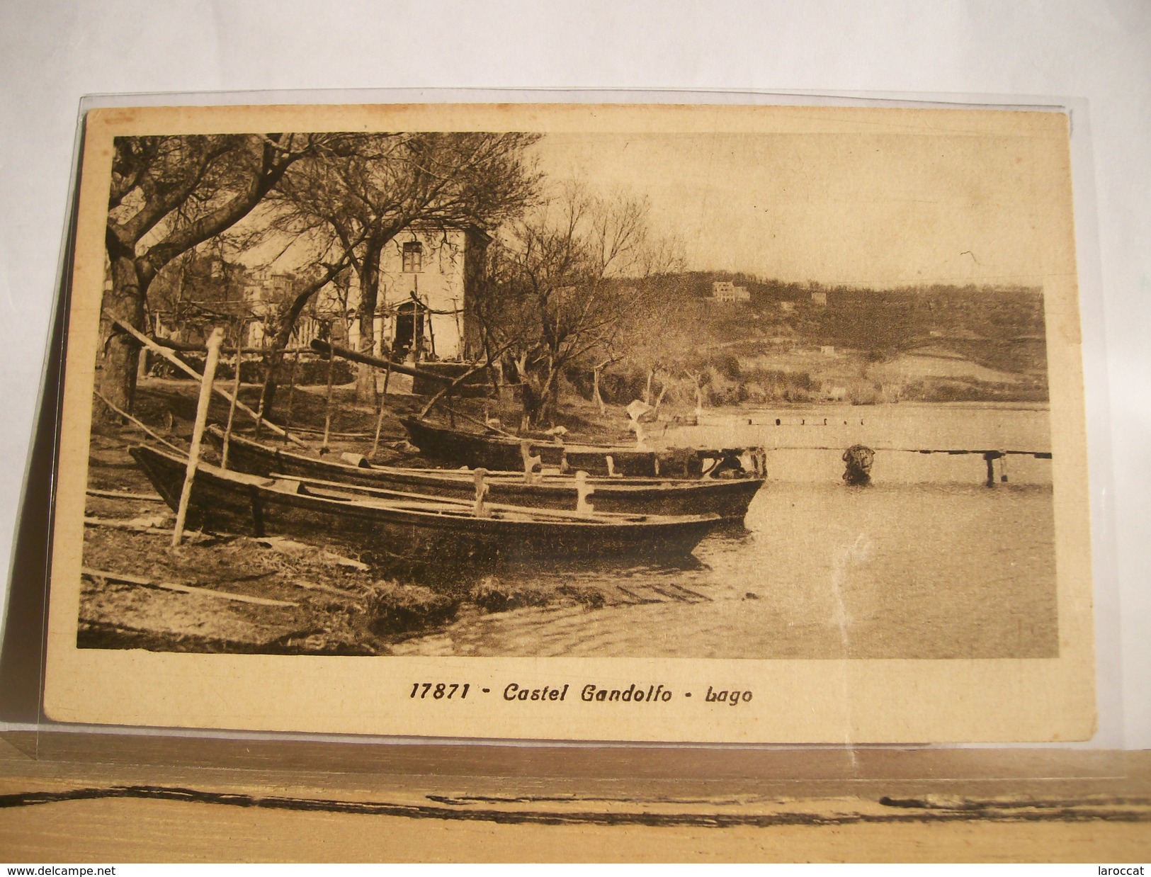 Roma - Castel Gandolfo - Lago - Barche Di Pescatori - Pesca - Panorama - Pesca