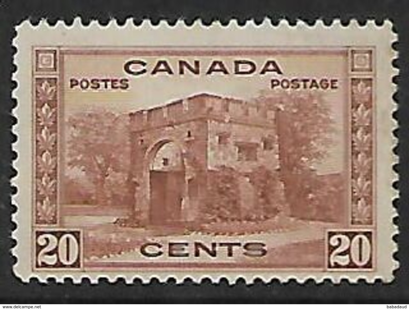 Canada,  George V, 1938 20c,, MH * - Unused Stamps