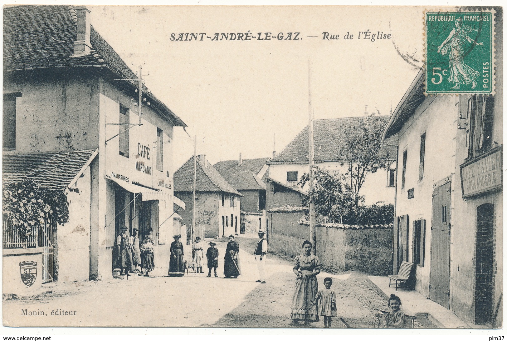 SAINT ANDRE LE GAZ - Rue De L'Eglise - Saint-André-le-Gaz