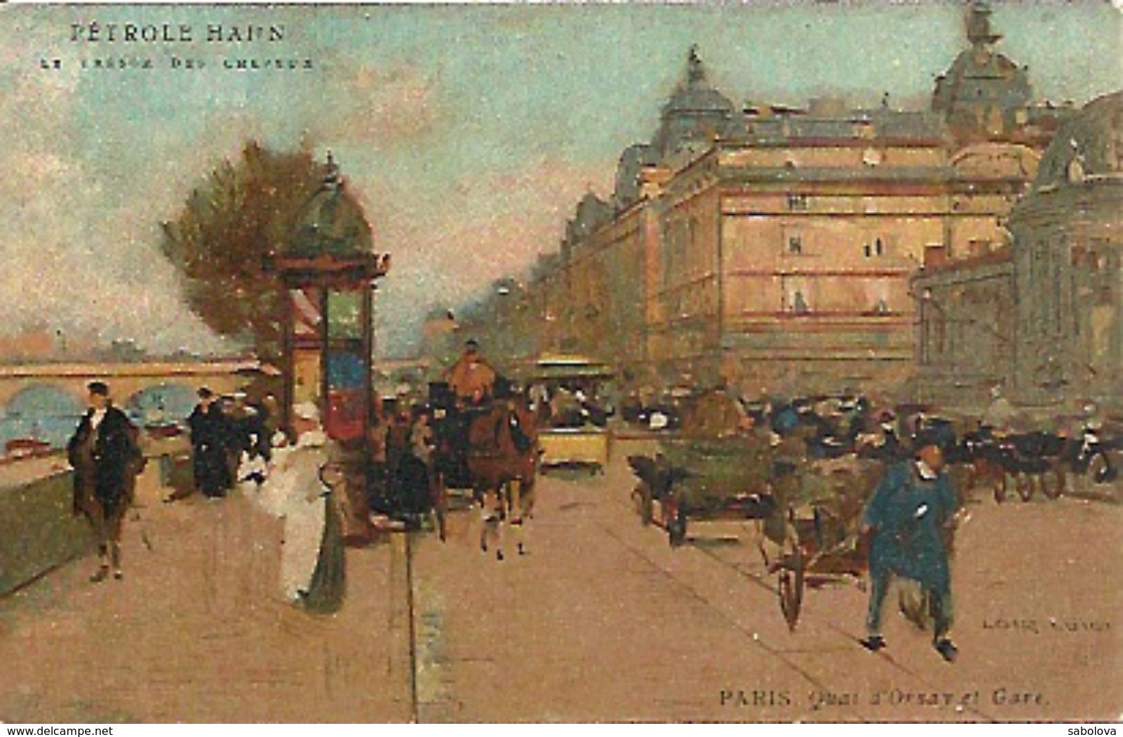 3 Cartes Postales Illustrateur Luigi Loir Paris  Pétrole Hann - Loir