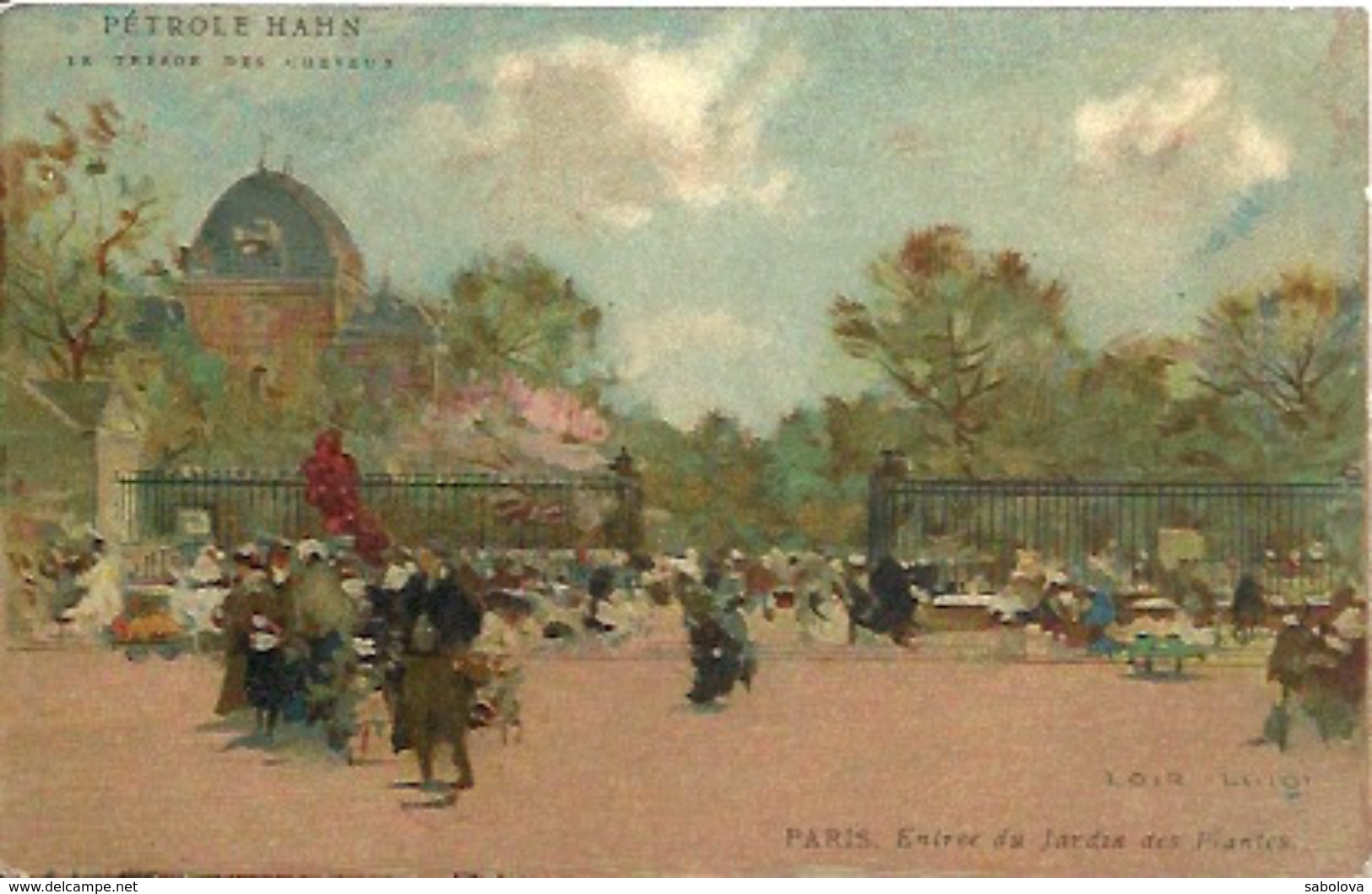 3 Cartes Postales Illustrateur Luigi Loir Paris  Pétrole Hann - Loir