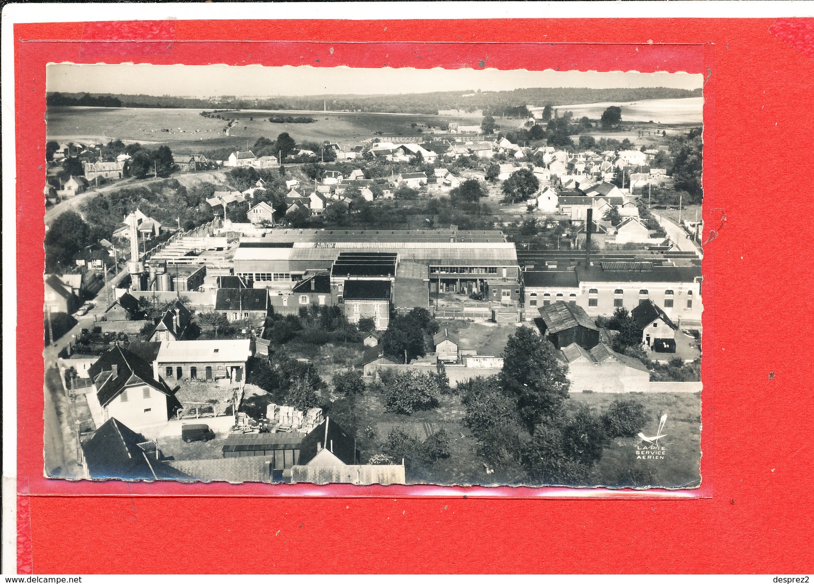 80 MOISLAINS Cpsm Vue Aérienne De La Cotoniere        4 Edit Lapie - Moislains