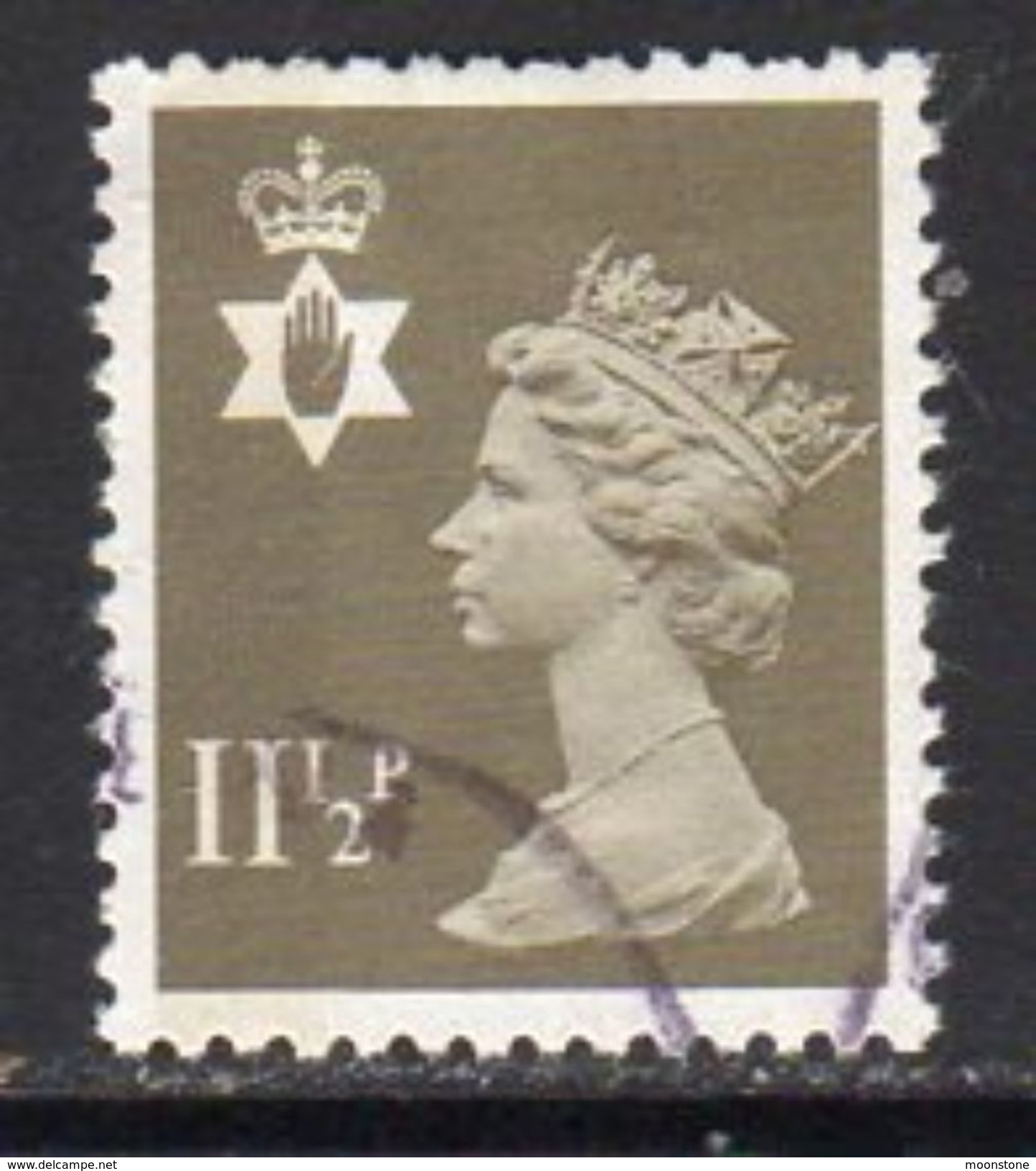 GB N. Ireland 1971-93 11½p Questa Regional Machin, Used, SG 34 - Irlanda Del Norte