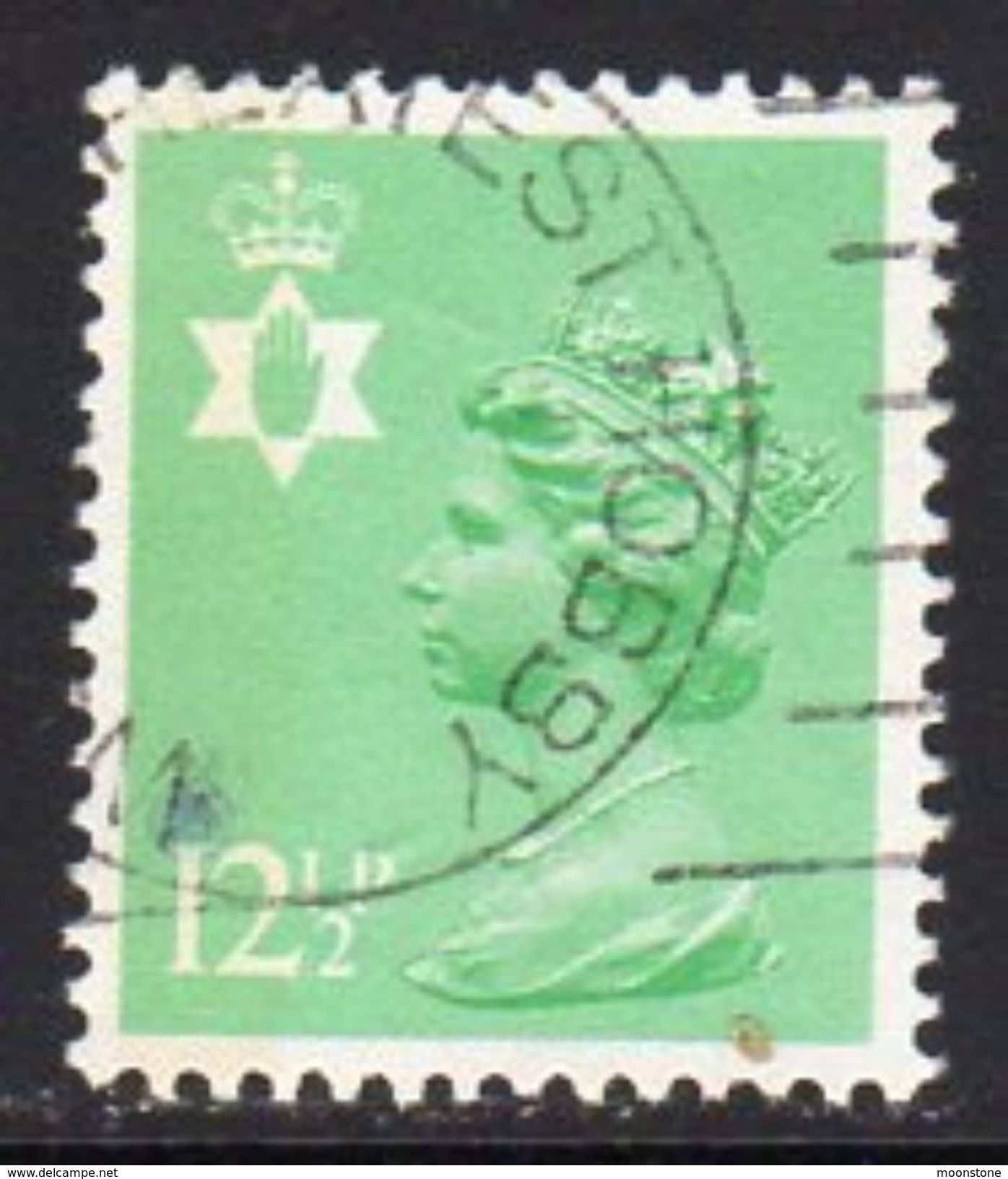 GB N. Ireland 1971-93 12½p Questa Regional Machin, P. 14, Used, SG 36 - Northern Ireland