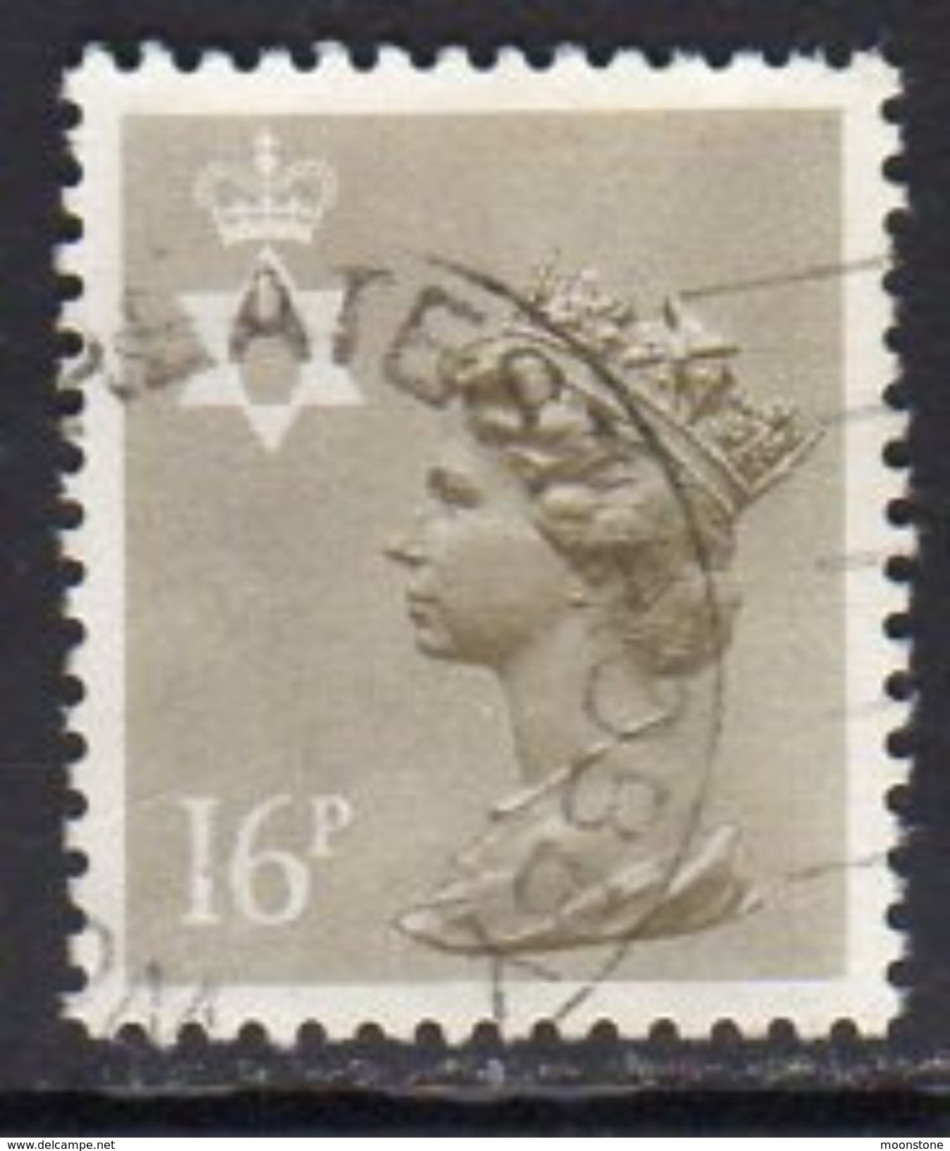 GB N. Ireland 1971-93 16p Questa Regional Machin, P.14, Used, SG 42 - Northern Ireland