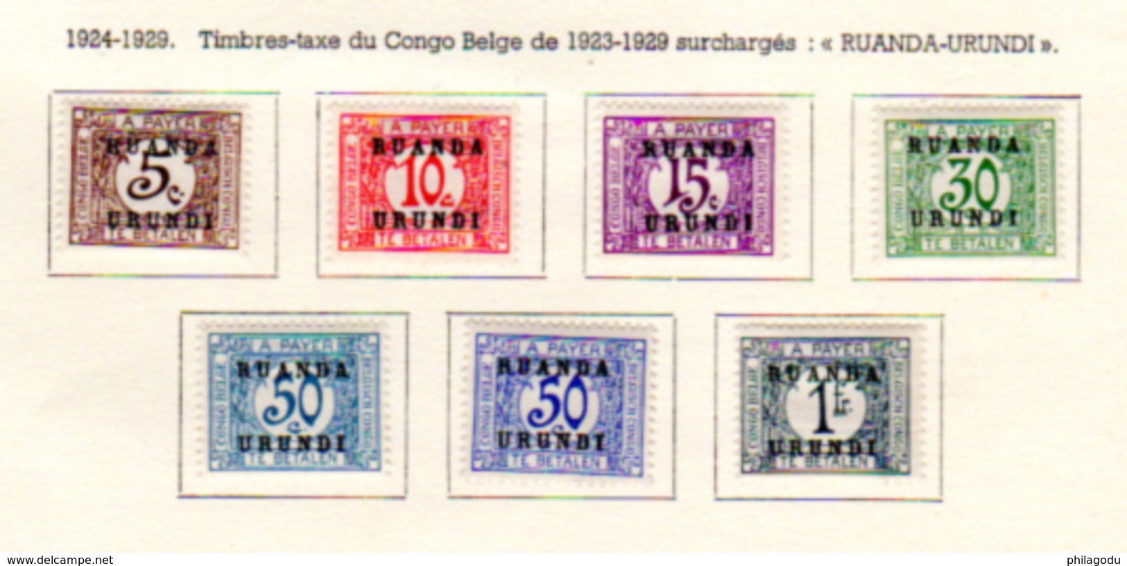 1929-34    Indigènes, Animaux, Paysages, Entre 79 Et 110*, Cote 31 &euro; - Unused Stamps