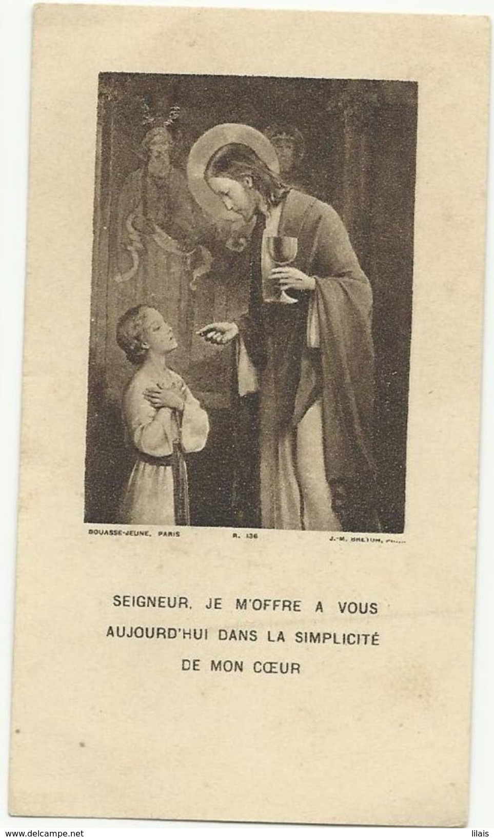 4 Images Pieuses 1912 à 1921 - Religion & Esotérisme