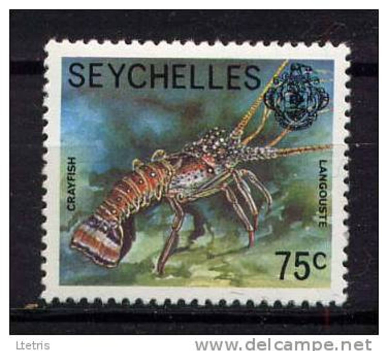 SEYCHELLES - N° 379** - LANGOUSTE - Seychellen (1976-...)