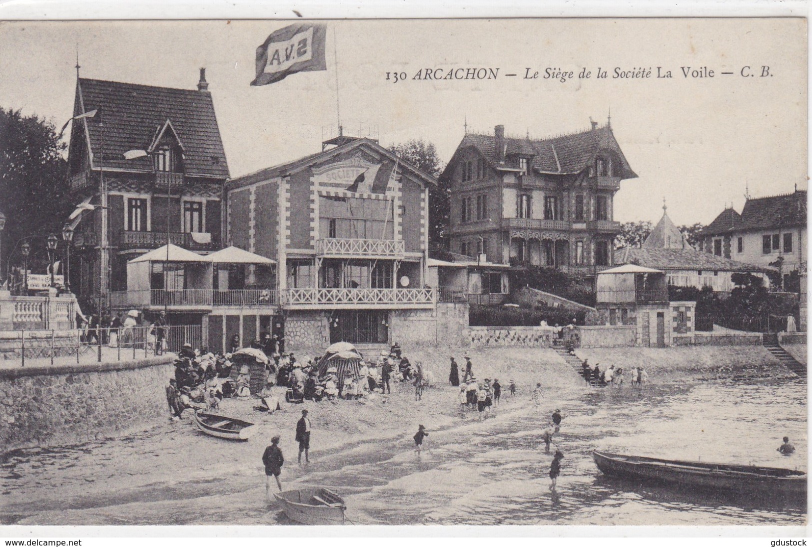 Gironde - Arcachon - Le Siège De La Socièté La Voile - Arcachon