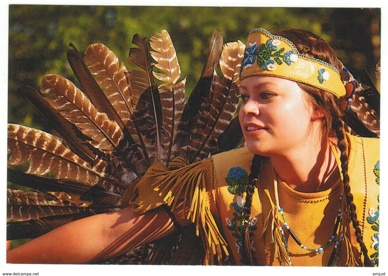 Indiens D'Amérique Du Nord // Wendake // Troupe  Sandokwa (Hurons) - Indiens D'Amérique Du Nord