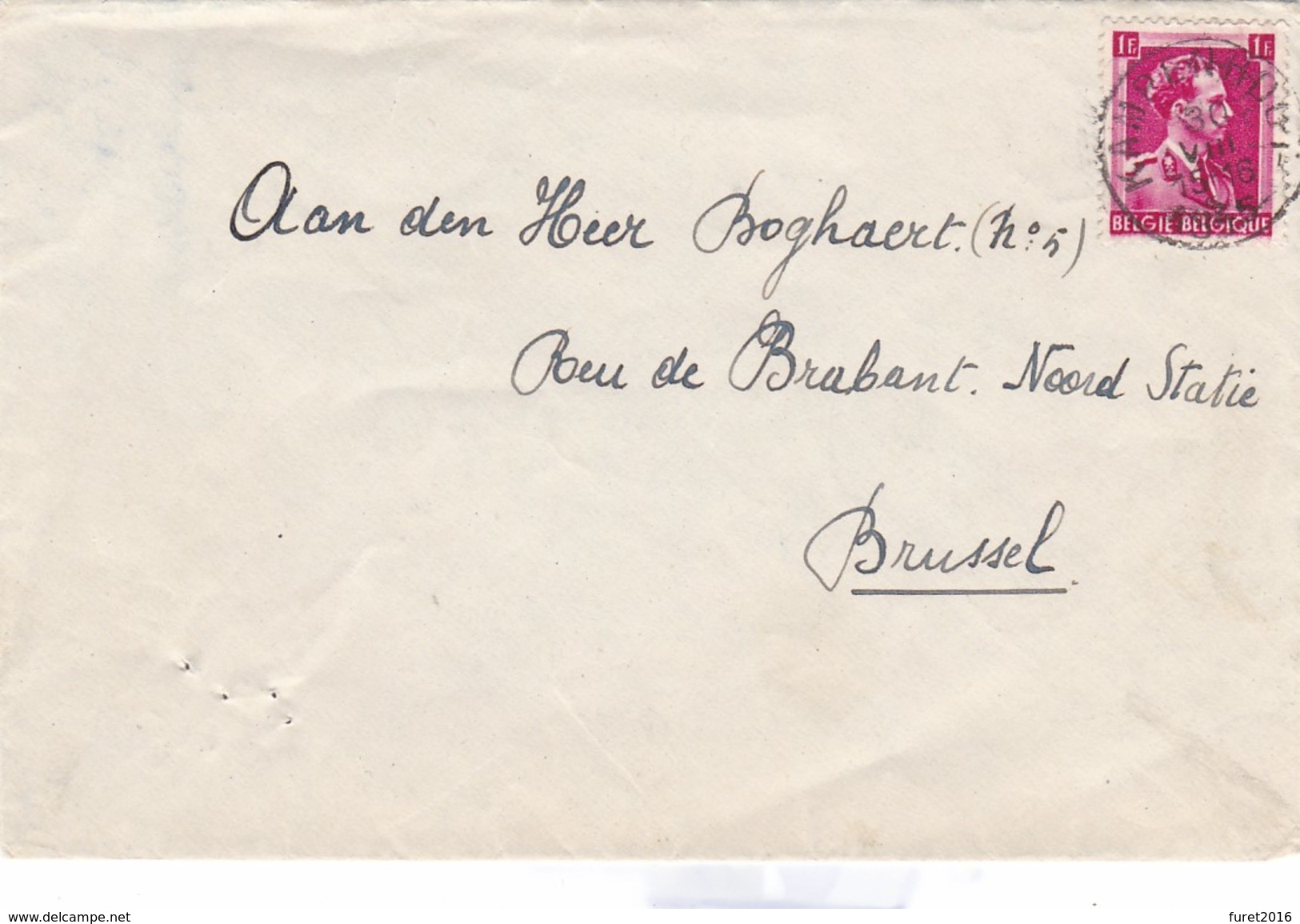 Leopold III : 5 Enveloppes ( Lsc ) De Godinne (  Tete Beche ) ,Kampenhout ST Lievens Essche , Bellegem ST Denijs - 1934-1935 Léopold III