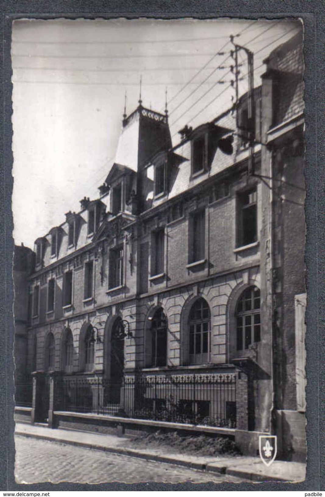 Carte Postale 28. Nogent-le-Rotrou  Collège De Jeunes Filles   Trés Beau Plan - Nogent Le Rotrou