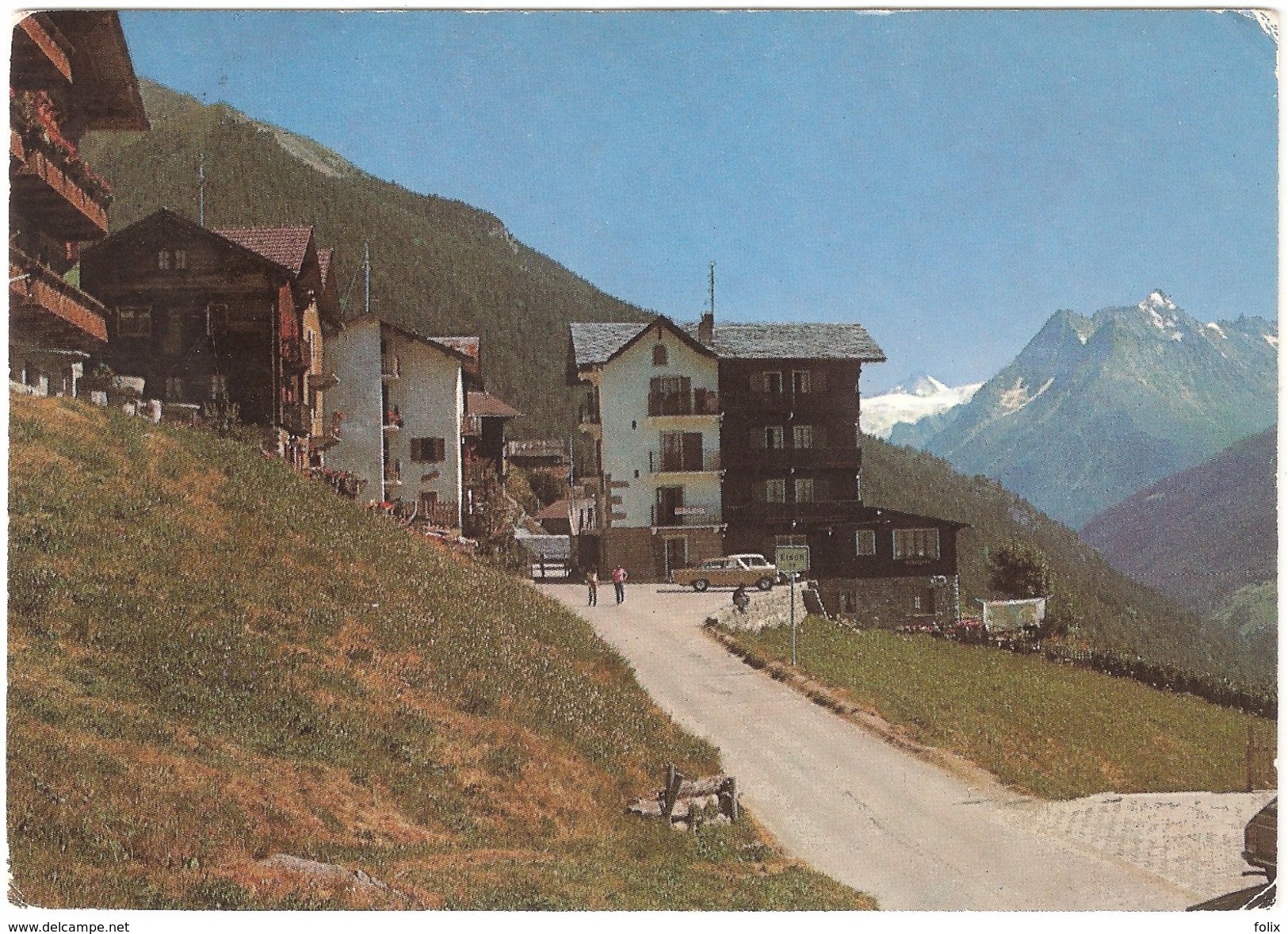 Eison (Saint-Martin) / Eyson - Val D'Hérens, Au Fond Les Dents De Veisivy - 1977 - Saint-Martin