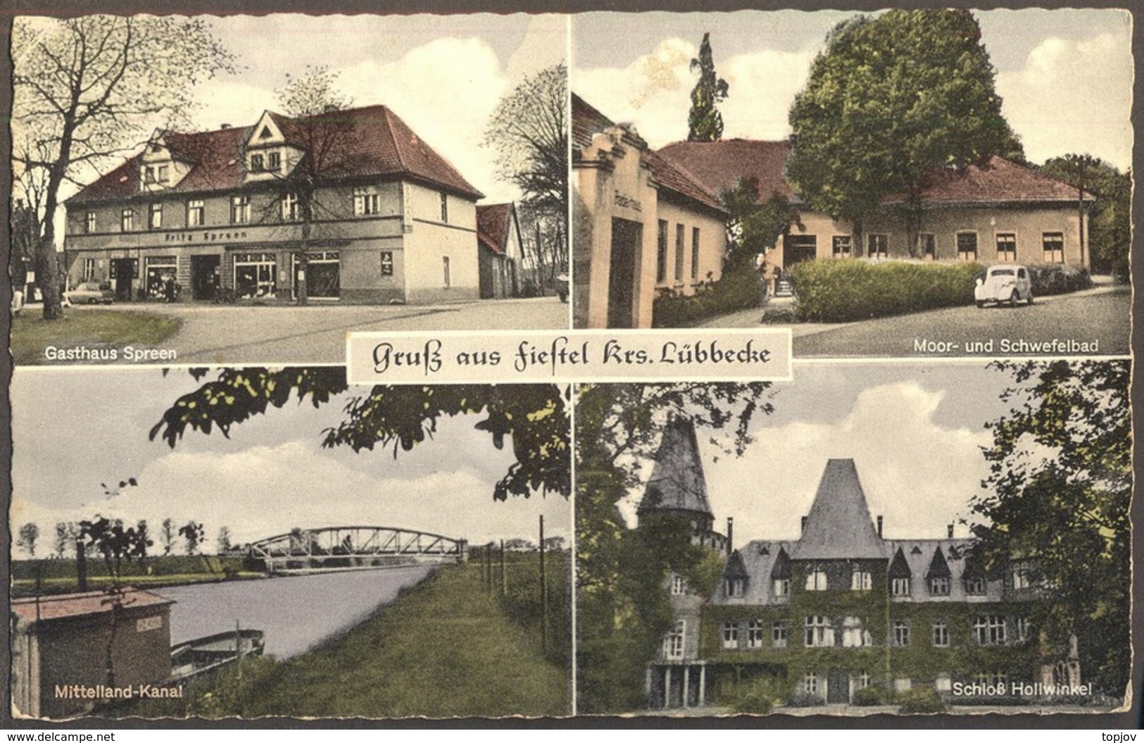 GERMANY - GASTHAUS  SPREEN - LUBBECK - 1956 - Luebbecke