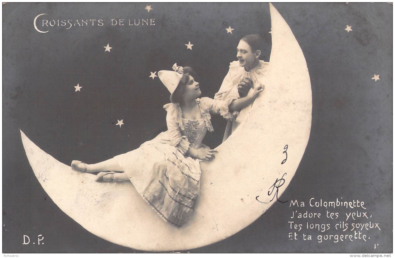 CROISSANTS DE LUNE / COUPLE / MA COLOMBINETTE ... / D.P - Autres & Non Classés