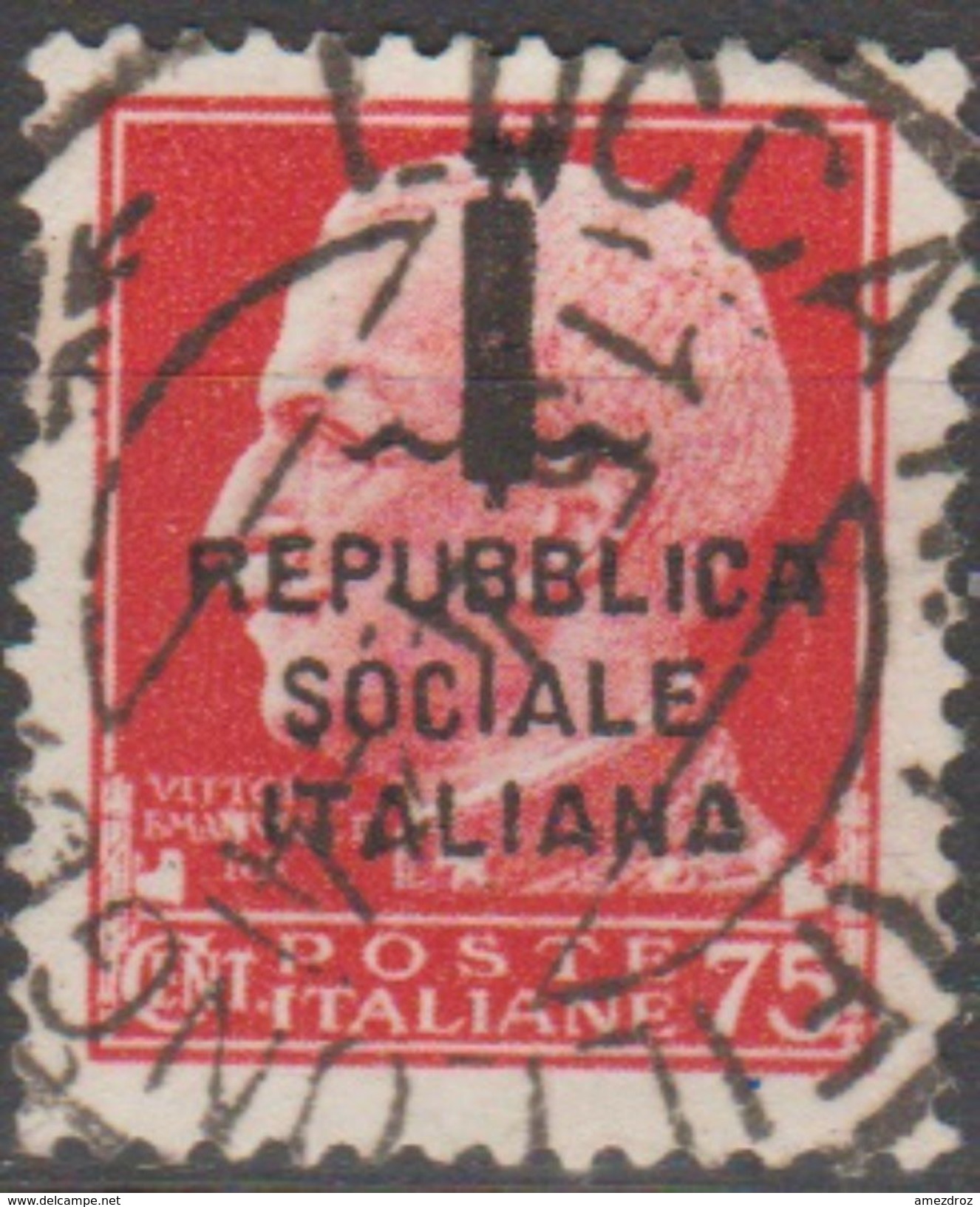 Italie République Sociale 1944 N° 494  (E14) - Usati