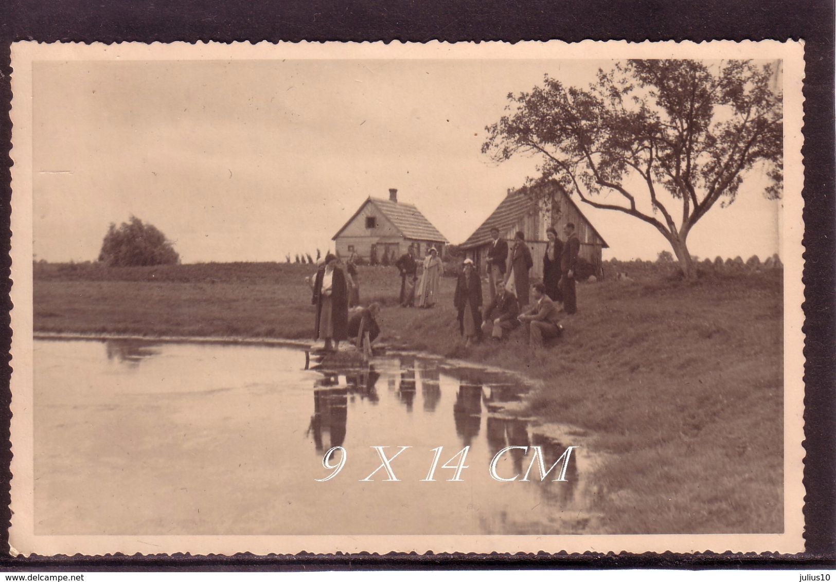 1935 Lithuania Lituanie Photo Foto Original Iron Spring Pabirze Lot #11188 - Litauen