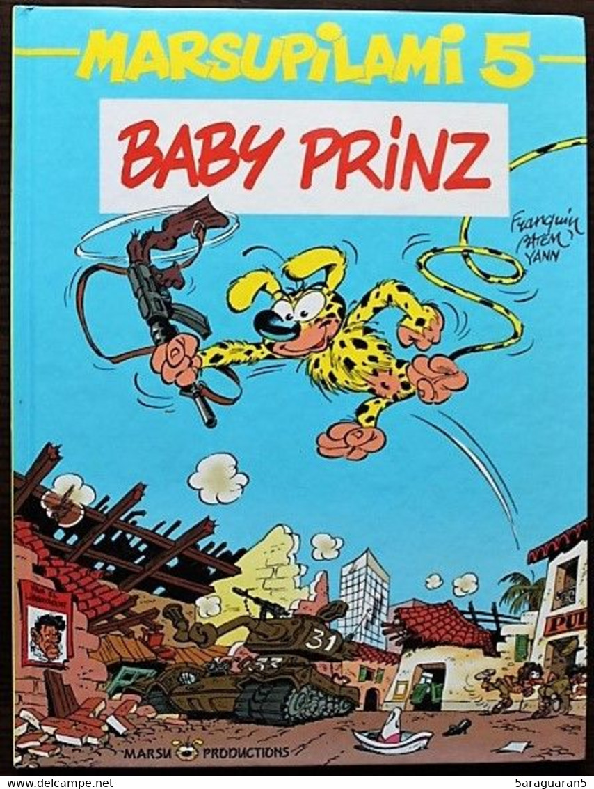 BD MARSUPILAMI - 5 - Baby Prinz - EO 1990 - Marsupilami