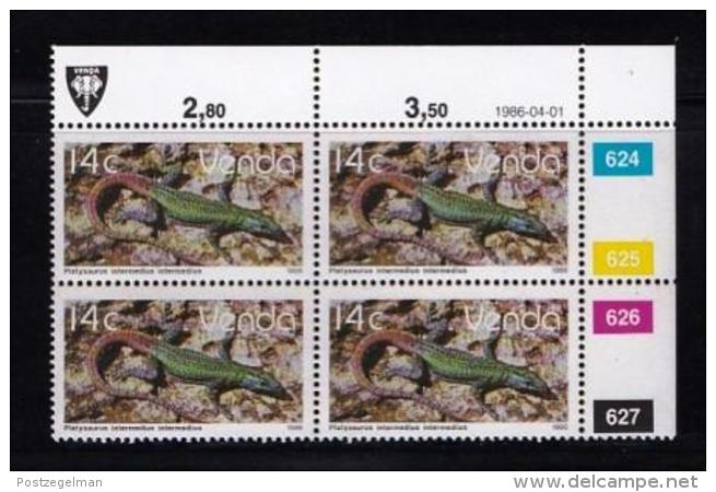 VENDA, 1986, Mint Never Hinged Stamps In Control Blocks, MI 137, Ferns, X329 - Venda