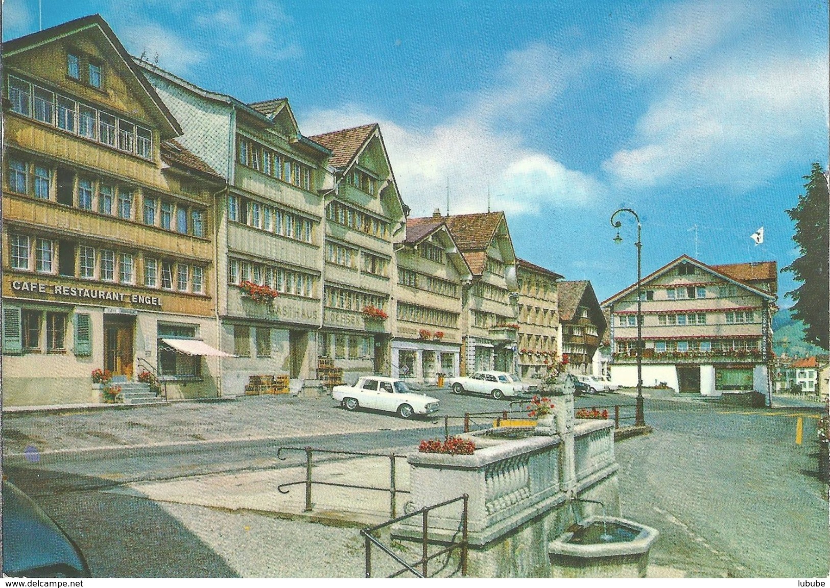 Urnäsch - Dorfplatz         Ca. 1970 - Urnäsch