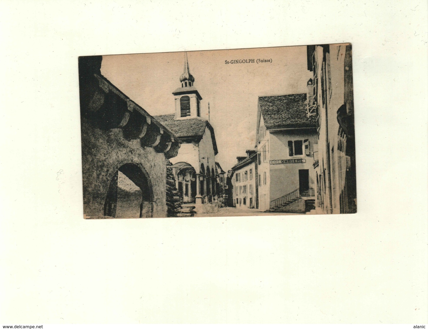 Suisse >  SAINT GINGOLPH VILLE FRANCO-SUISSE-( Coté Suisse) - Saint-Gingolph