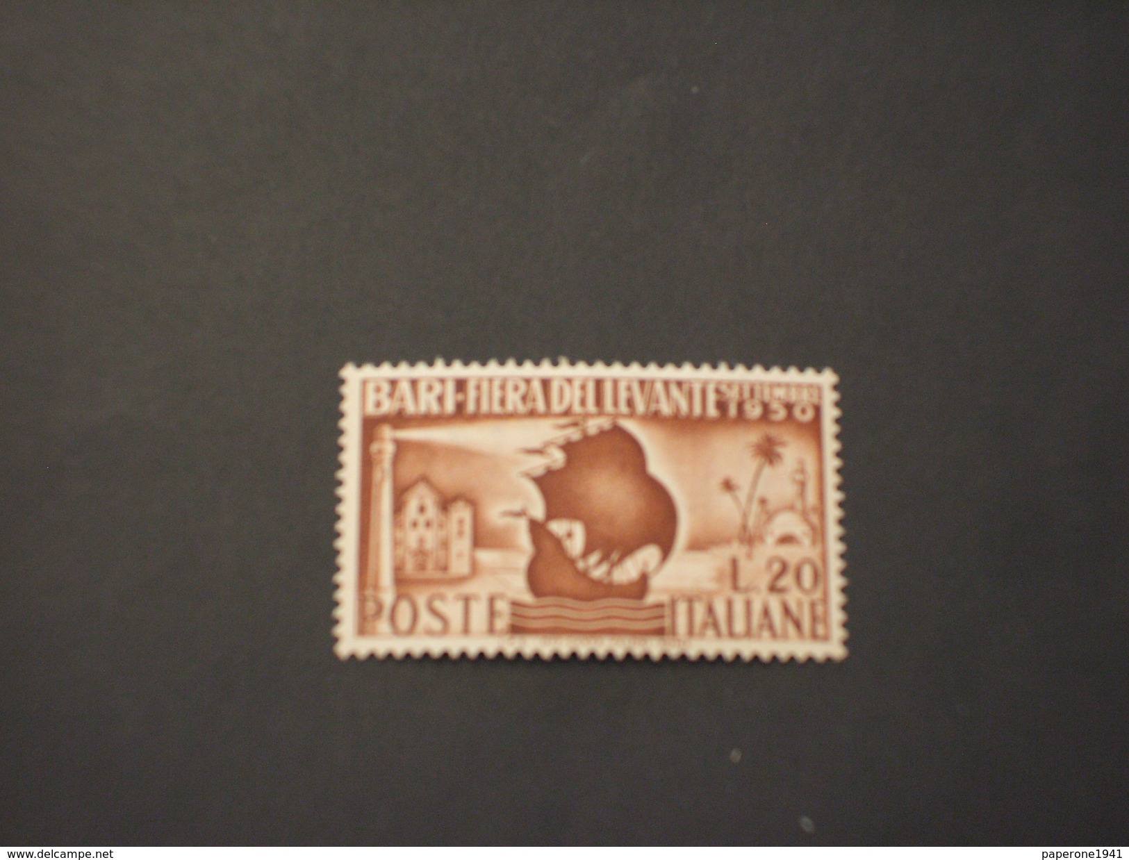 ITALIA REPUBBLICA - 1950 FIERA BARI - NUOVO(++) - 1946-60: Mint/hinged