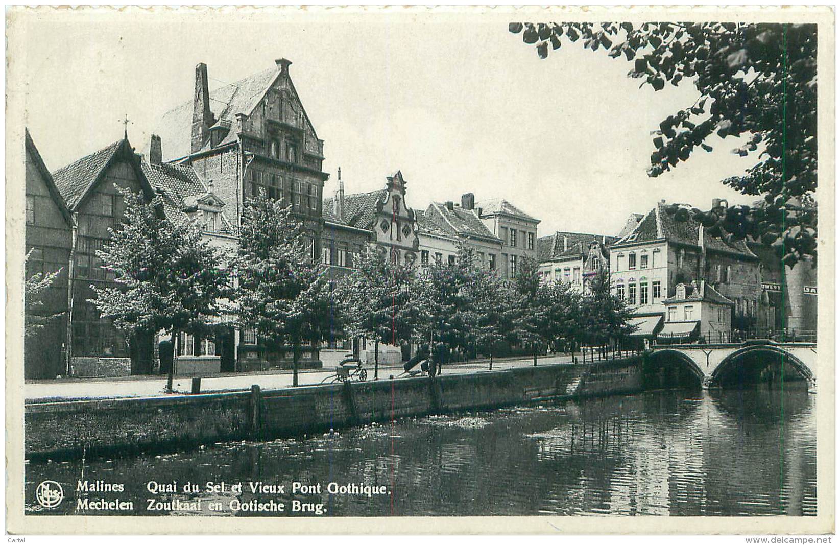 MALINES - Quai Du Sel Et Vieux Pont Gothique - Mechelen