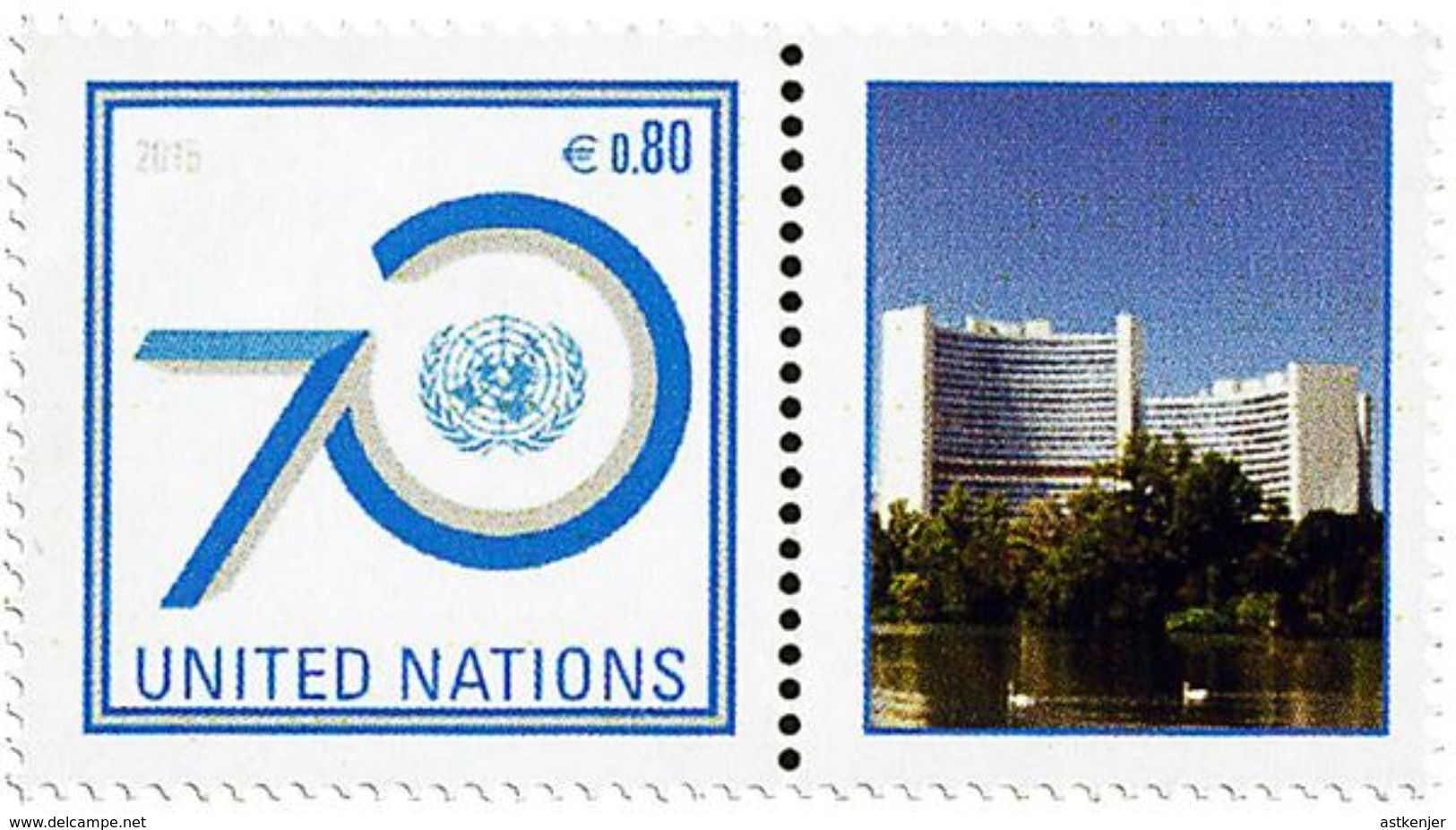 COLLECTION COMPLETE TIMBRES NATIONS UNIES (VIENNE) DE 1979 A 2000 - Collezioni (in Album)