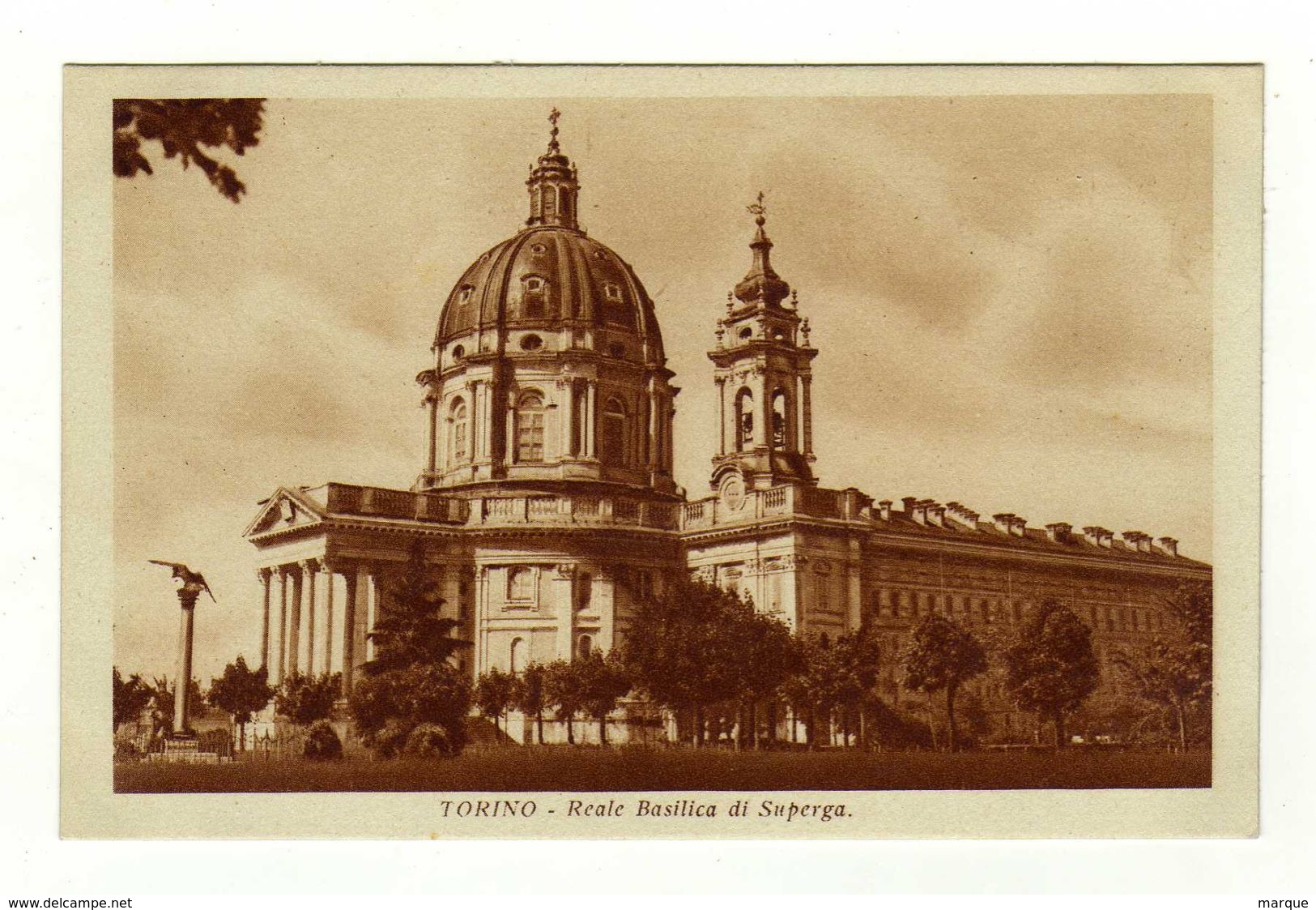 Cpa TORINO TURIN Reale Basilica Di Superga - Chiese