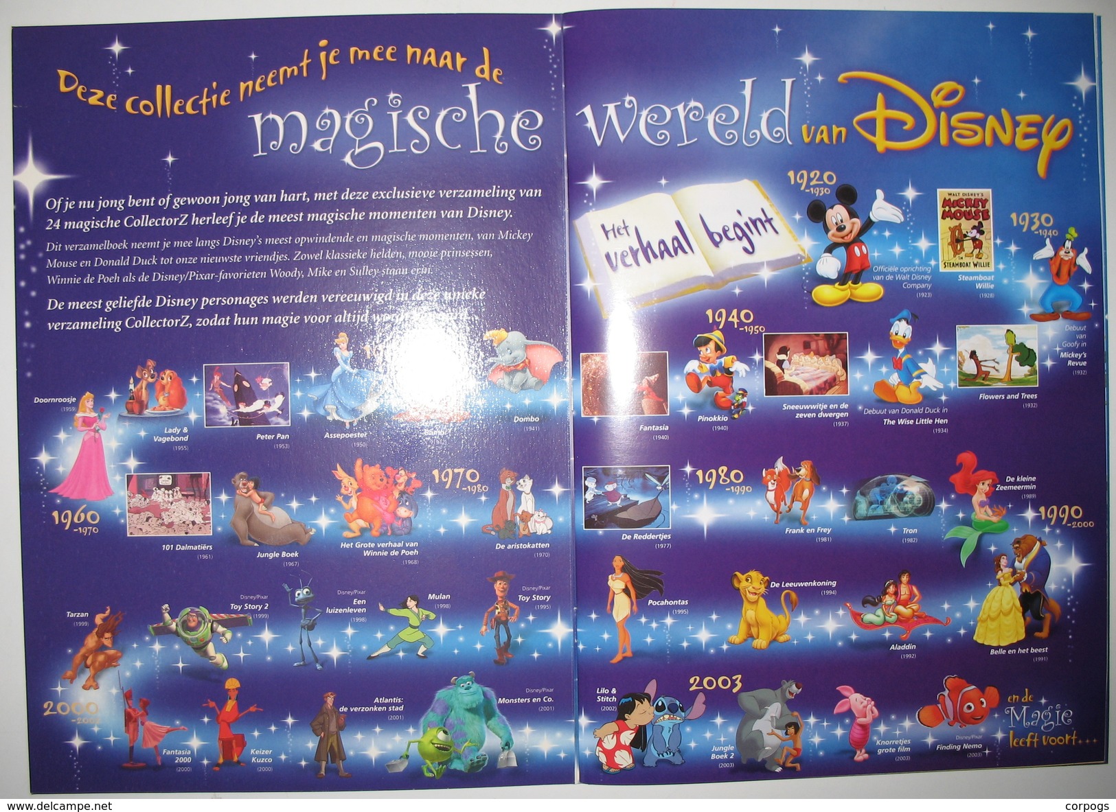 Compleet Album Disney Tekenfilm Figuren Spar Complete Album With All The Plastic Coins With Disney Cartoon Figures - Andere & Zonder Classificatie