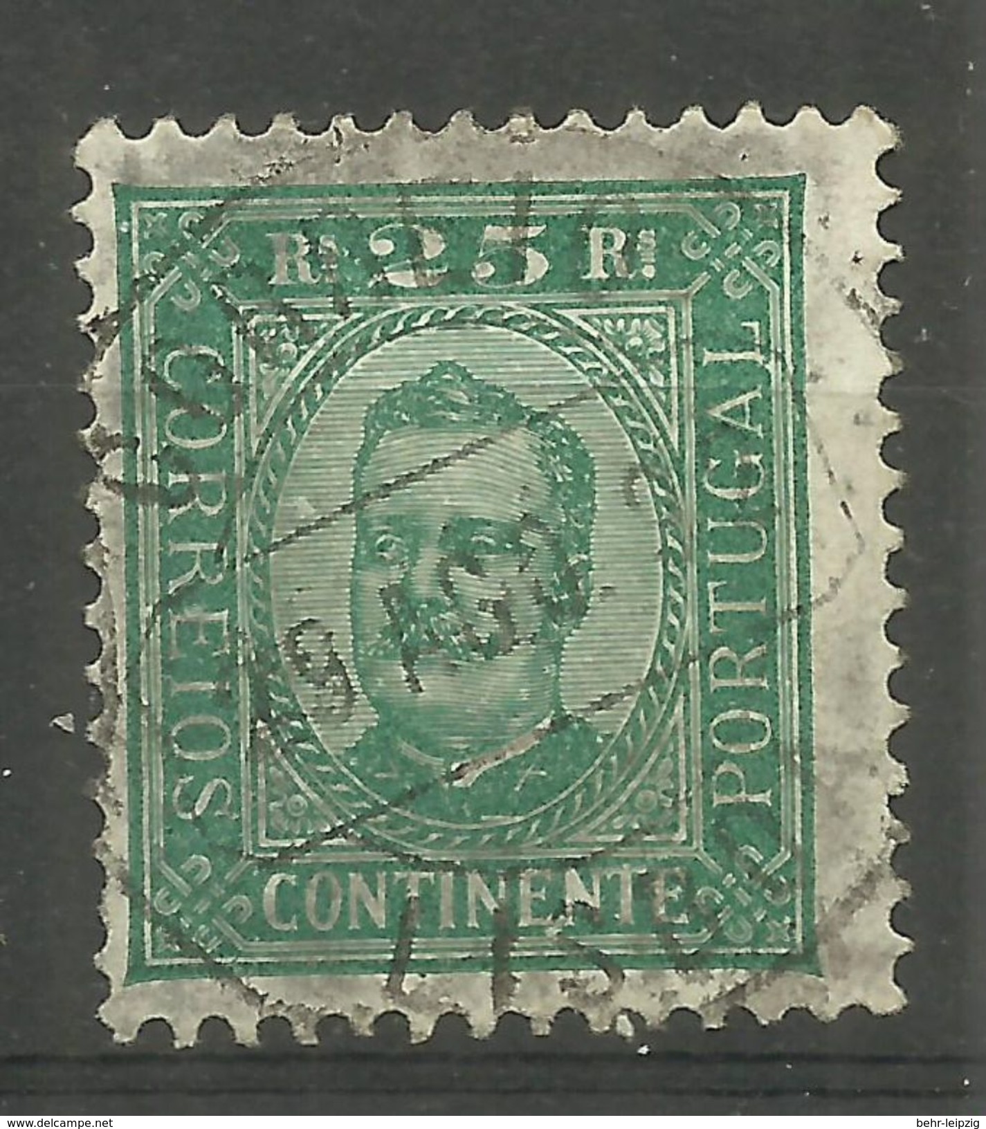 Portugal 70yA"Briefmarke Aus Freimarkensatz König Carlos I" Gestempelt Mi.: 3,50 &euro; - Usado